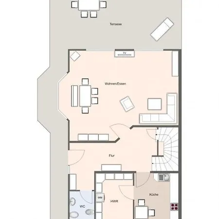 Doppelhaus Gartenweg Ferienhaus Ruheoase 펜션 *